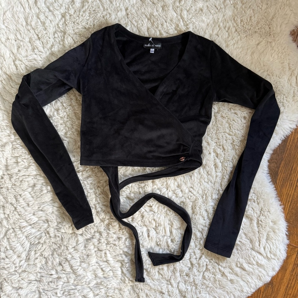Danes de Paris wrap around dance top